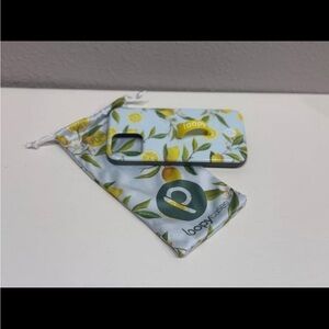 Loopy Case Lemon Pattern iPhone 12 Case